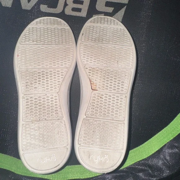 Ryka Black and Pink Slip-On Sneakers - Picture 4 of 5